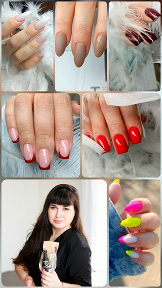 Маникюр — примеры работ