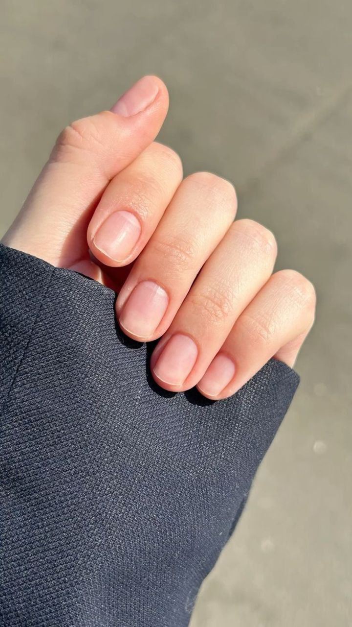 Маникюр без покрытия